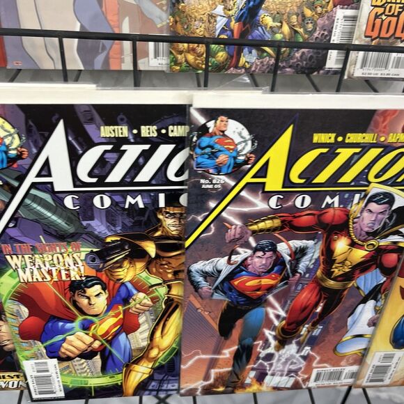 DC Superman Action Comics 806-808 814-818 826 829 Lot Vs Darkseid Shazam Magog - Picture 7 of 9